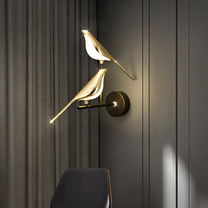 Roterende LED Vegglampe - LuminaBird | Luvikno