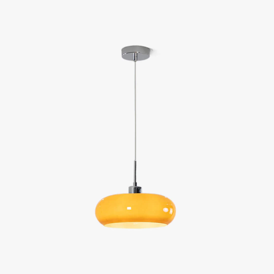 Moderne Rund LED Pendellampe - RadianceOrb | Luvikno