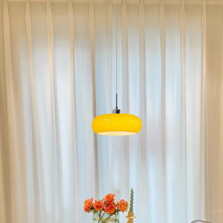 Moderne Rund LED Pendellampe - RadianceOrb | Luvikno