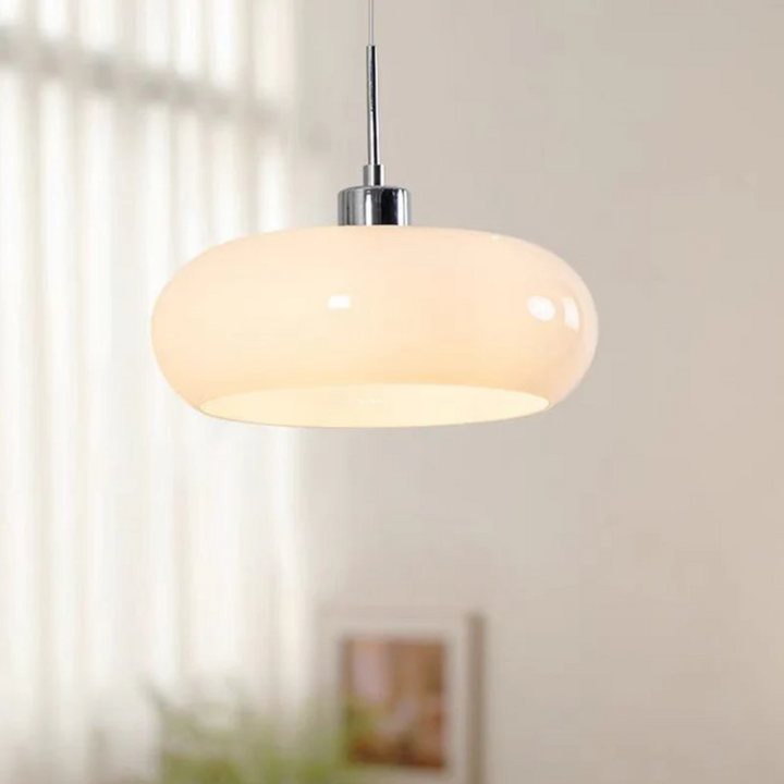 Moderne Rund LED Pendellampe - RadianceOrb | Luvikno