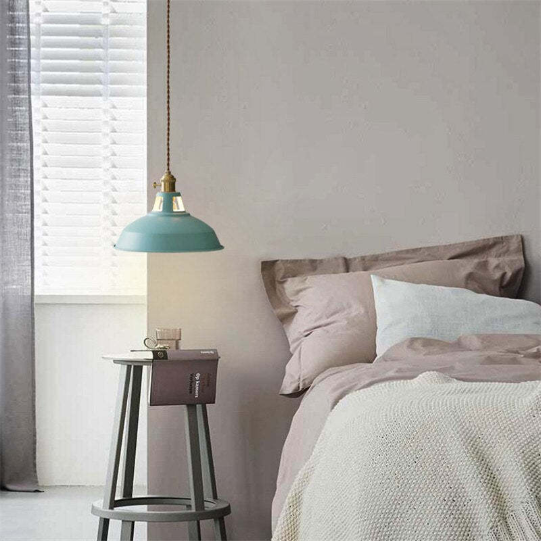 Moderne Fargerik LED Pendellampe - ChromaLuxe | Luvikno