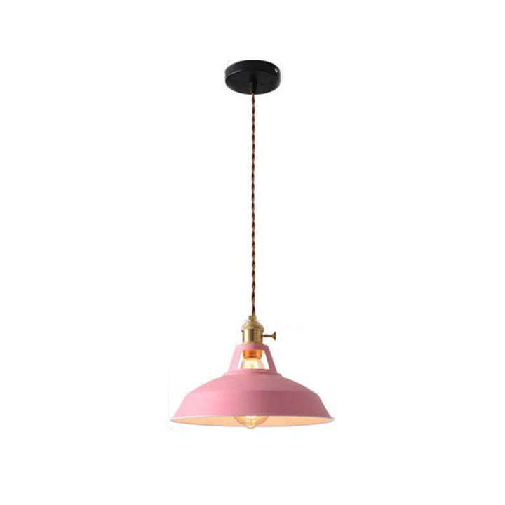Moderne Fargerik LED Pendellampe - ChromaLuxe | Luvikno