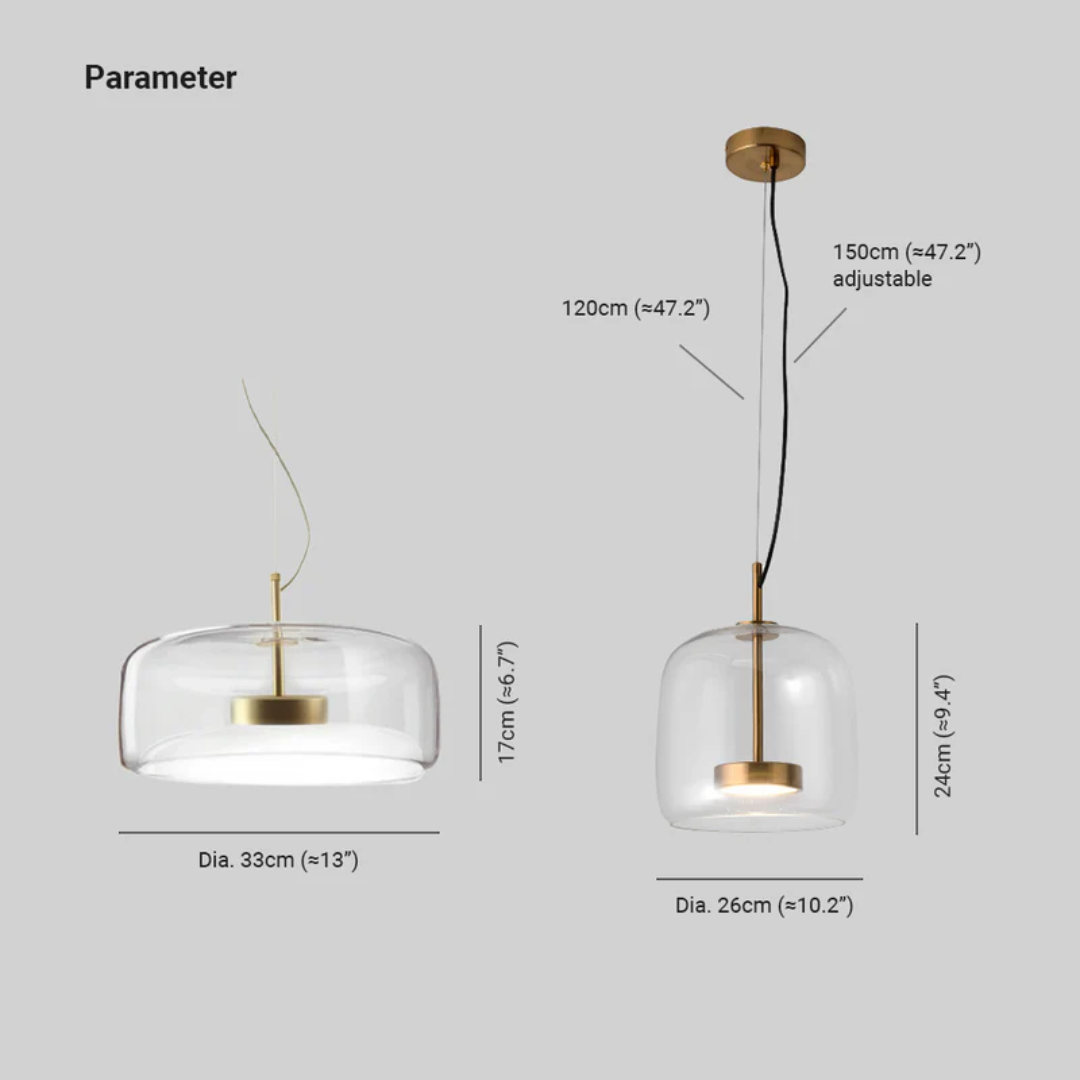 Retro LED Pendellampe - VintageGlow | Luvikno