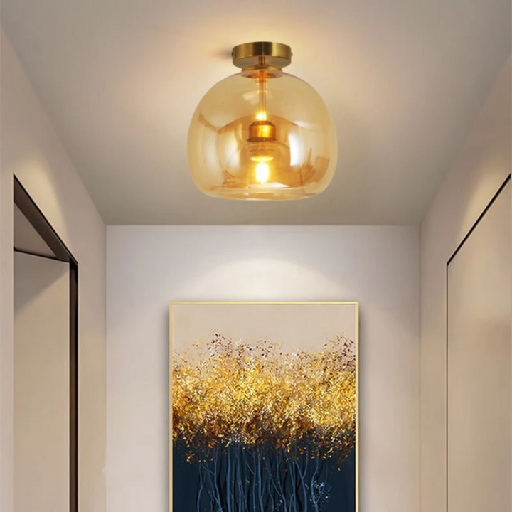 Moderne Rund LED Taklampe - Aurelia | Luvikno
