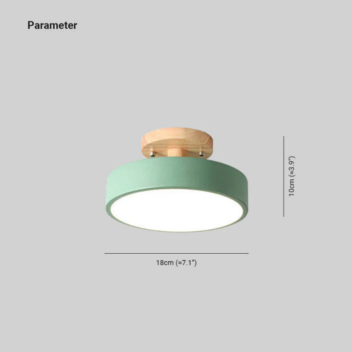 Stilig Moderne LED Taklampe Luvikno