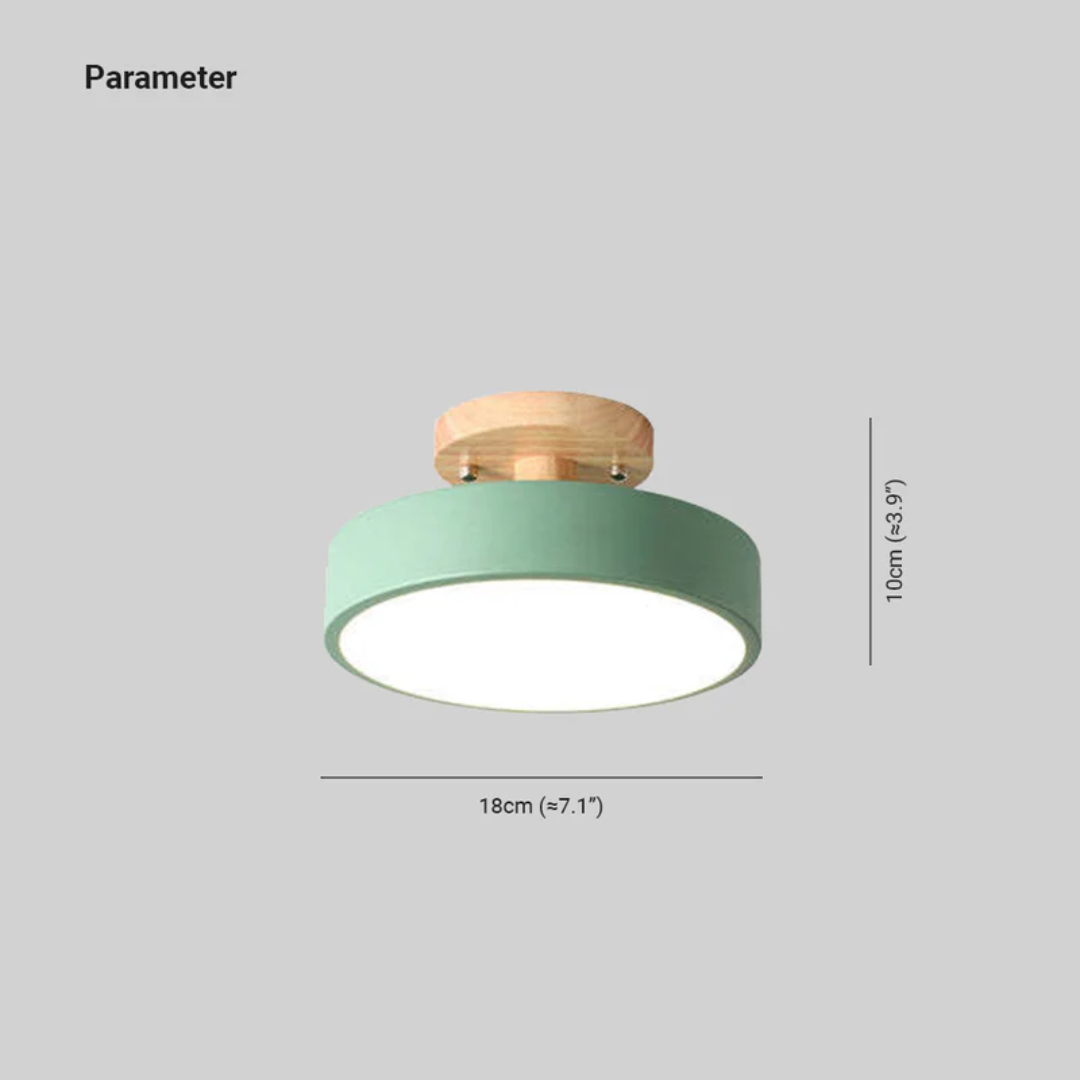 Moderne Runde LED Taklampe - Nova | Luvikno
