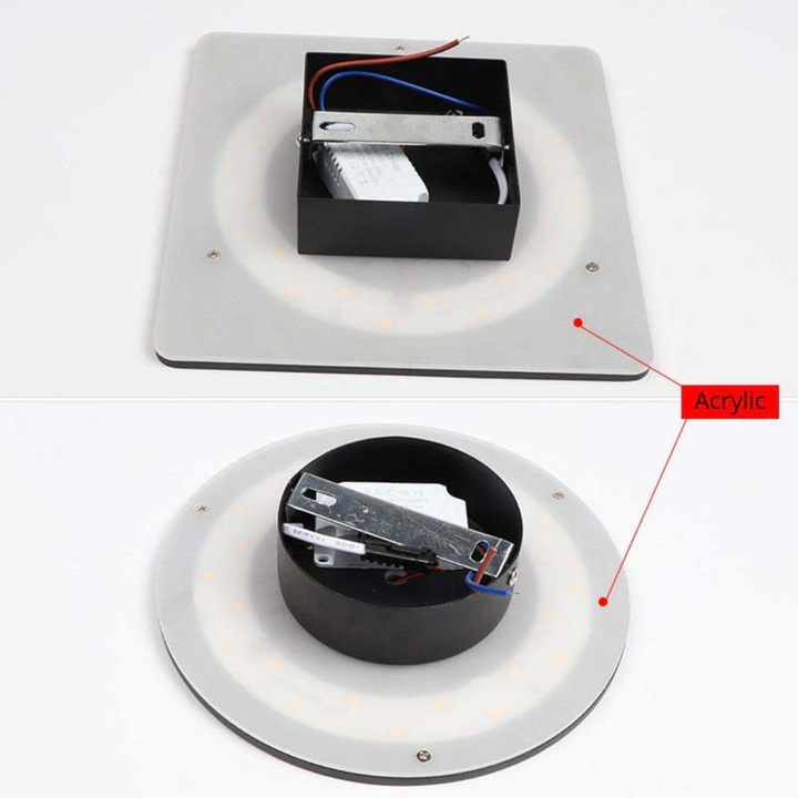 Tight LED Vegglampe for Moderne Interiør Luvikno