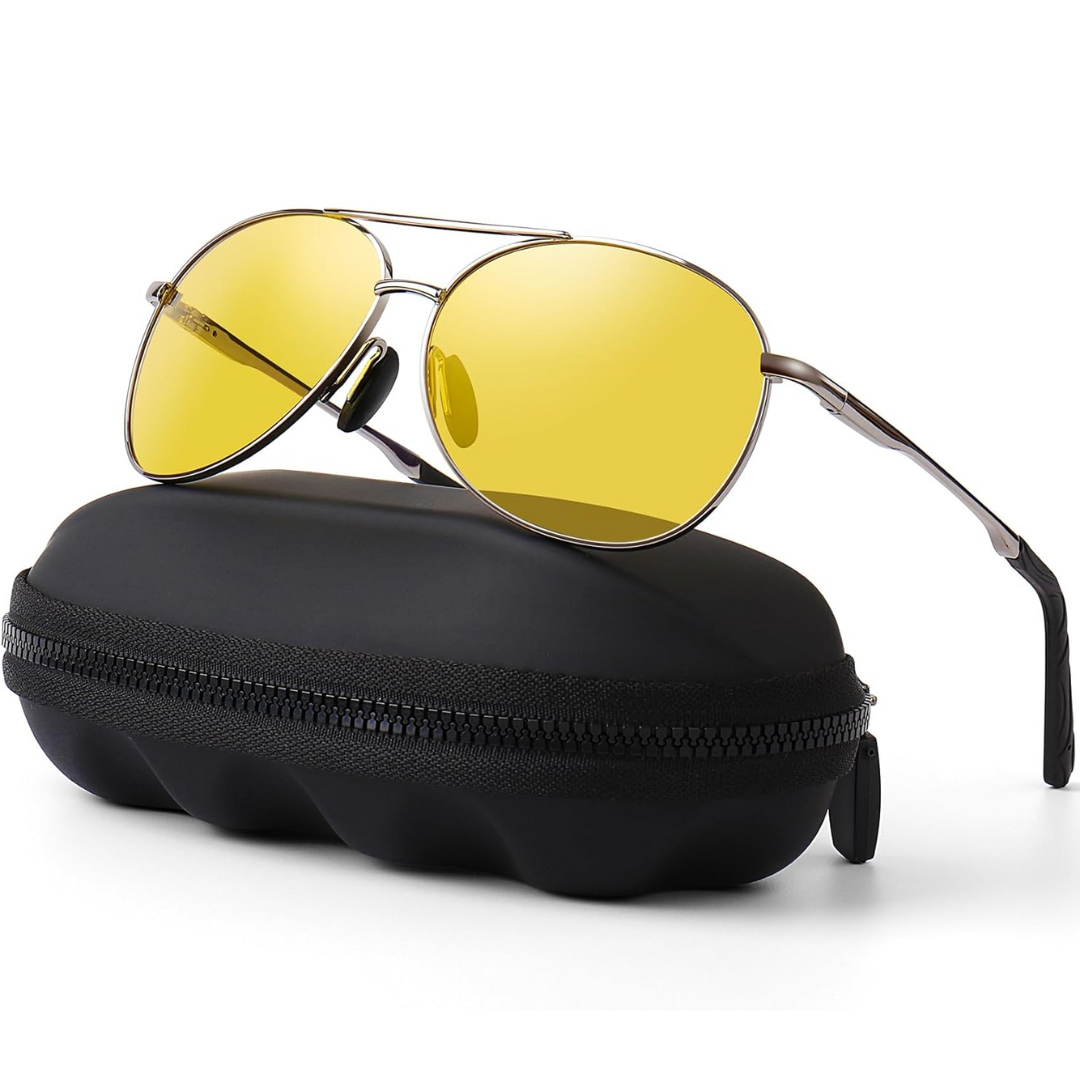 Premium Polariserte Aviator Solbriller - Joey | Luvikno