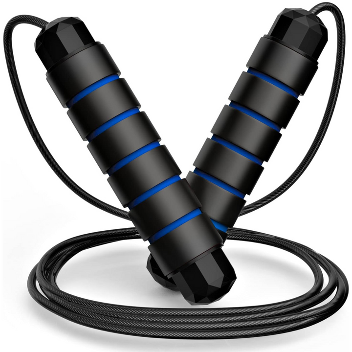 FlexiJump - Justerbar Tangle-Free Hoppetau for Fitness Luvikno