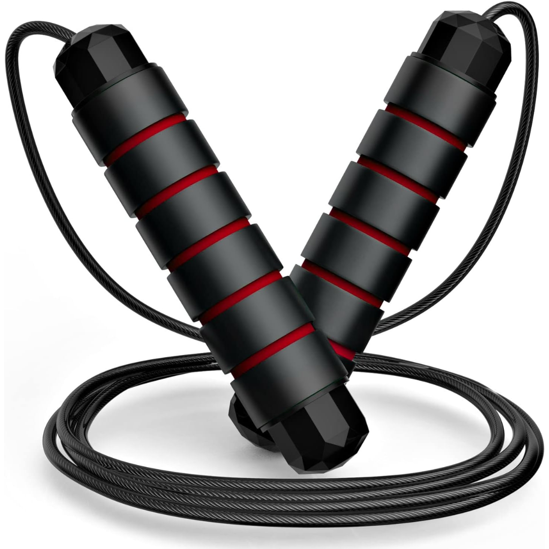 FlexiJump - Justerbar Tangle-Free Hoppetau for Fitness Luvikno