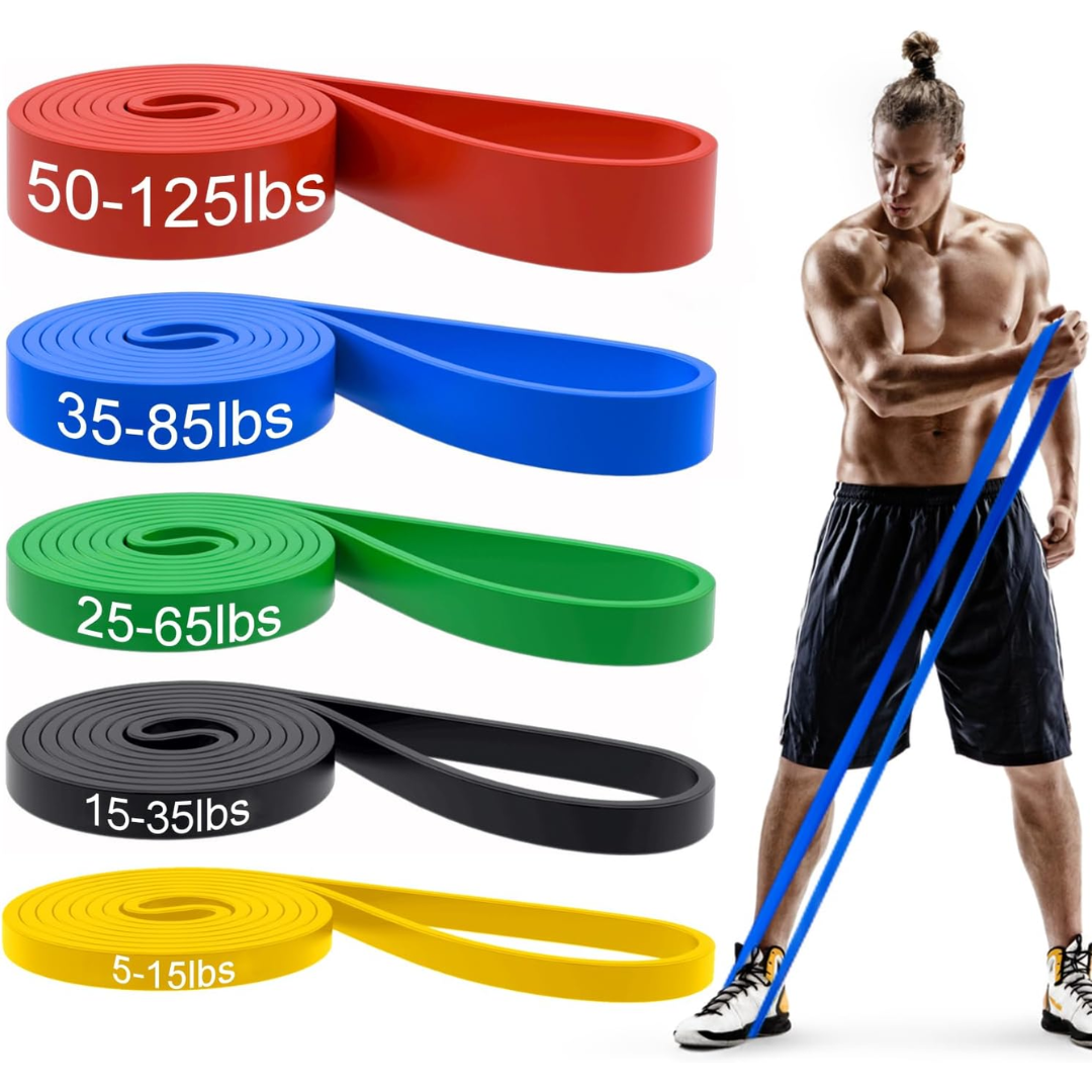 ResistForce - Sett med Pull-Up Hjelpebånd Luvikno