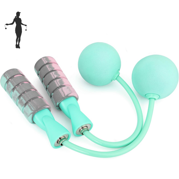 AdjustFit - Trådløs Vektet Hoppetau for Fitness Luvikno