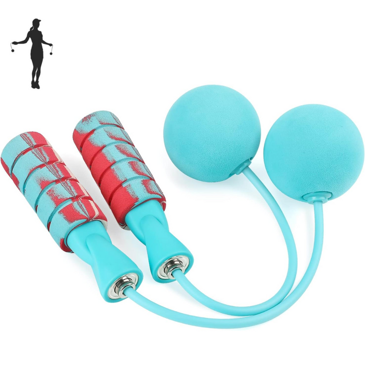 AdjustFit - Trådløs Vektet Hoppetau for Fitness Luvikno