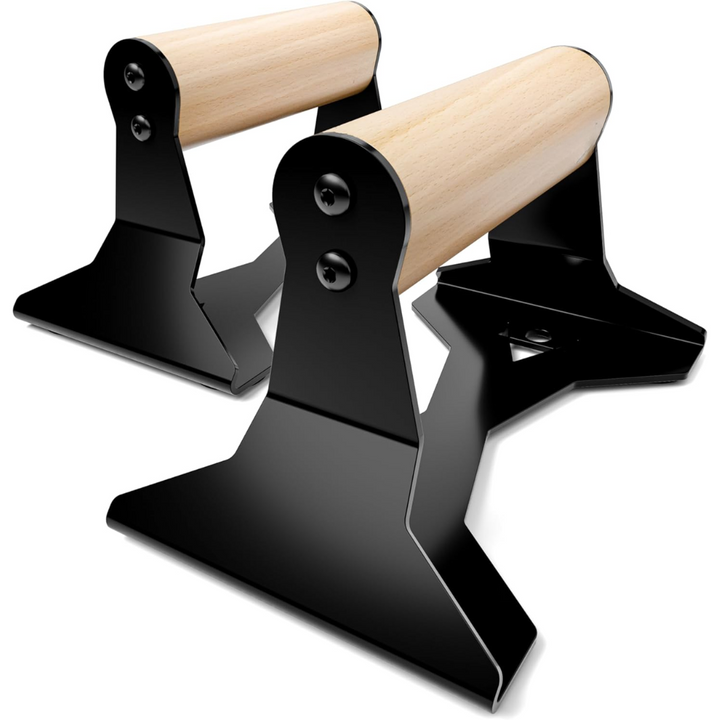 PowerGrip - Tre Push-Up Parallettes med Antiskli Luvikno