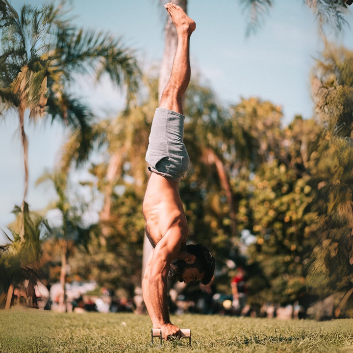 PowerGrip - Tre Push-Up Parallettes med Antiskli Luvikno