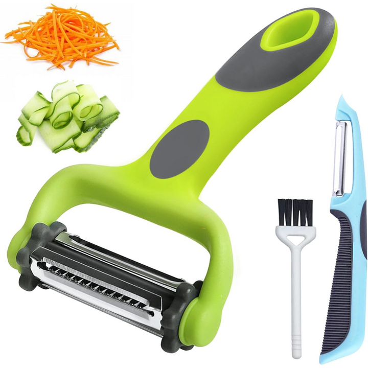 VeggieMaster - 3-i-1 Julienne Skjærer for Grønnsaker Luvikno