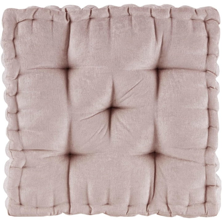 ZenComfort - Luxe Chenille Meditasjonspute for Gulvet Luvikno