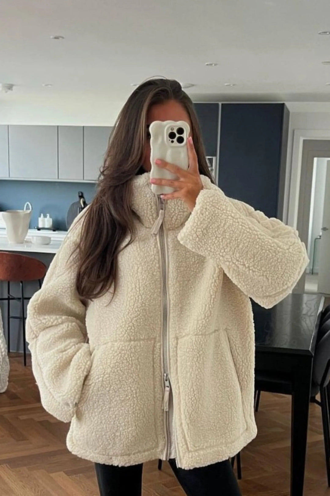 Luvik | teddy talvitakki naisille - elegantti ja kodikas talveen