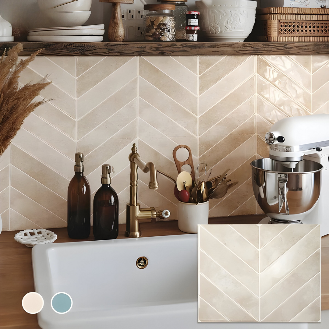 Luvikno | Vegg Magic 3D Veggfliser Selvklebende | Uten Bor og Vanntett | Moderne Design