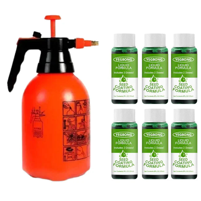 Grønn Gressvekst Spray | Spray din nye plen! | Luvikno