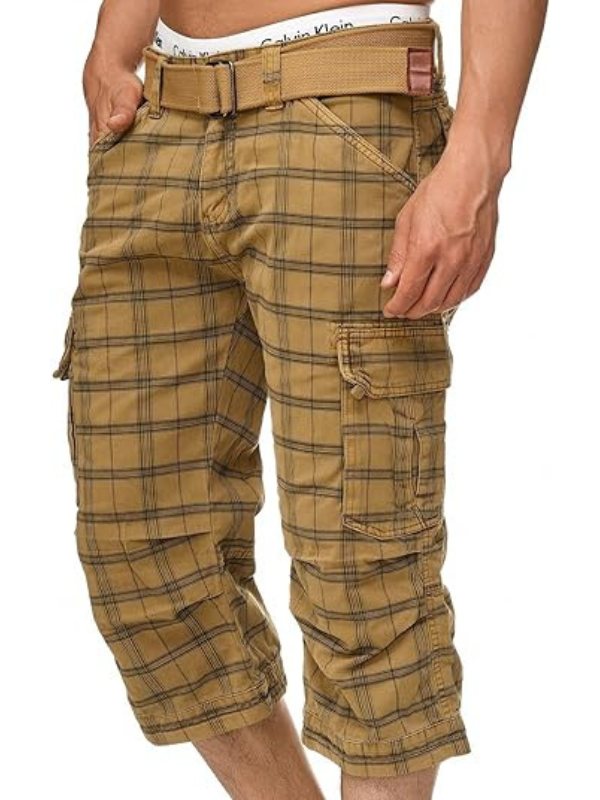 Luvik | ruudulliset Cargo shortsit