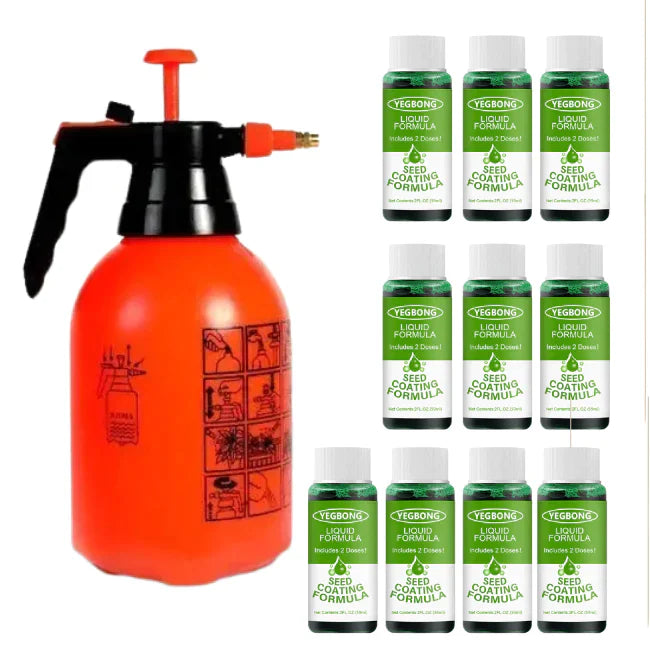 Grønn Gressvekst Spray | Spray din nye plen! | Luvikno