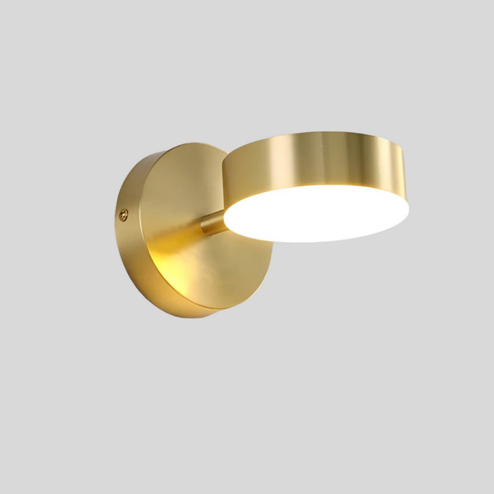 Luvikno | Elegant skandinavisk kobber LED vegglamper for stilfull belysning