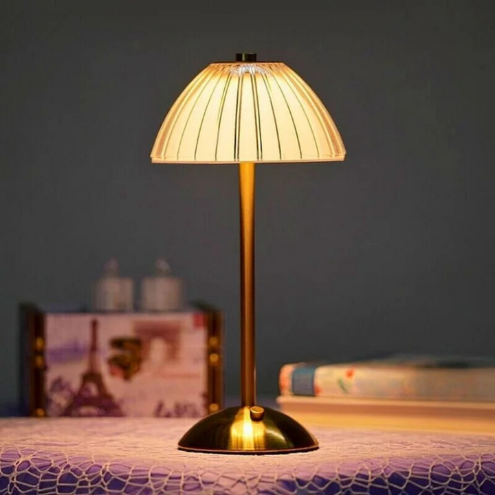 Bordlampe LED Trådløs Modern Krystall Lys Luvikno