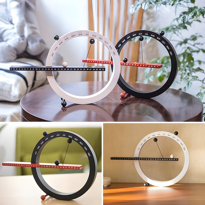 Magnetisk Kuleklokke – Kreativ og Dekorativ Bordklokke med Mykt Design | Luvikno