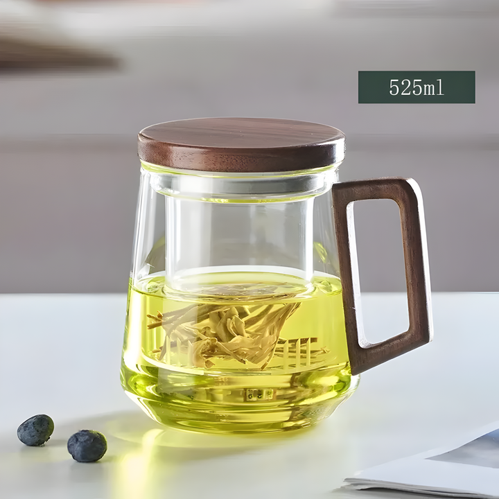 ArtisanBrew-kopp – Varmeresistent glass te kopp | Luvikno