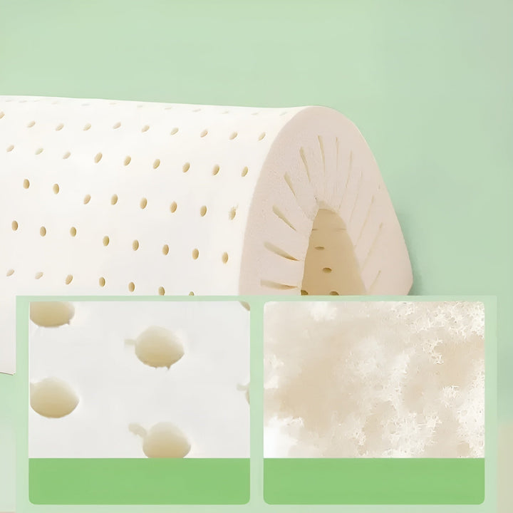 Thai Naturlatex Nakkepute – Ergonomisk og Pustende | Perfekt for en Avslappende Søvn | Luvikno
