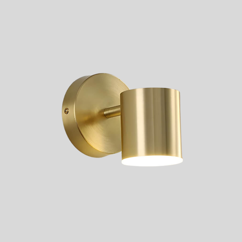 Luvikno | Elegant skandinavisk kobber LED vegglamper for stilfull belysning