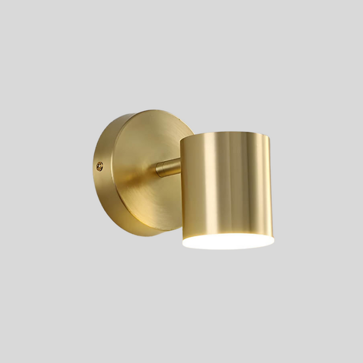 Luvikno | Elegant skandinavisk kobber LED vegglamper for stilfull belysning