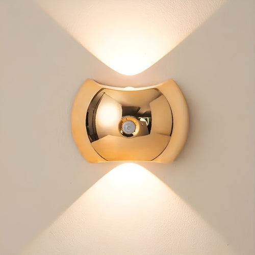 Vegglampe med bevegelsessensor – Dual LED lys Opp & Ned | Magnetisk & Bærbar | Luvikno