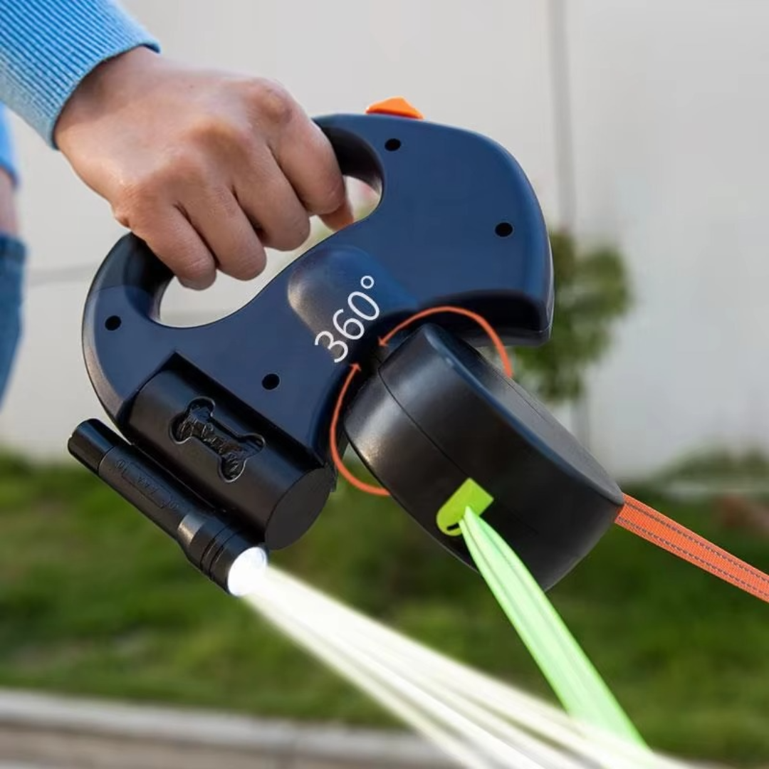 Tangle Free Dual Dog Leash Luvikno