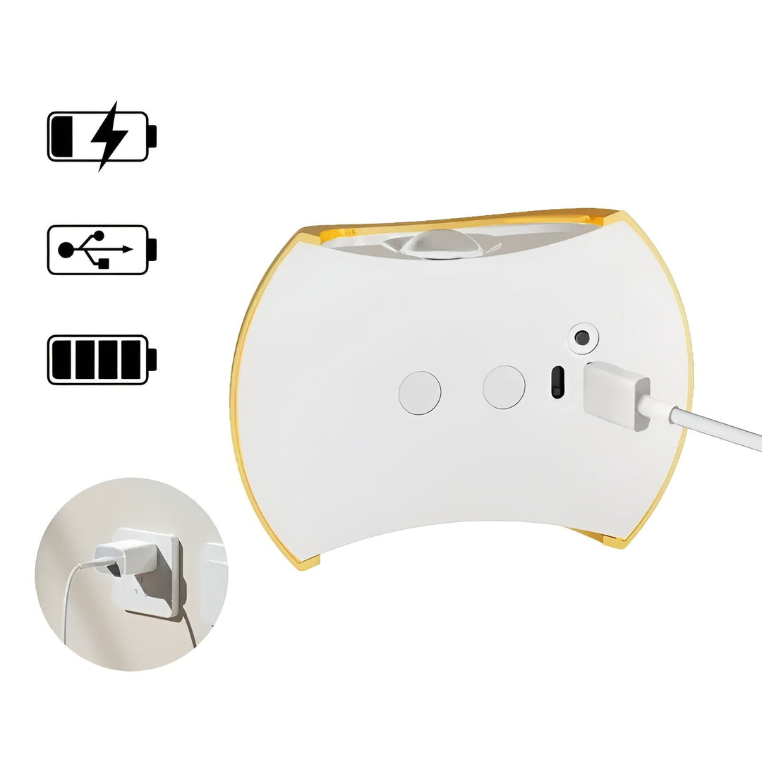 Vegglampe med bevegelsessensor – Dual LED lys Opp & Ned | Magnetisk & Bærbar | Luvikno