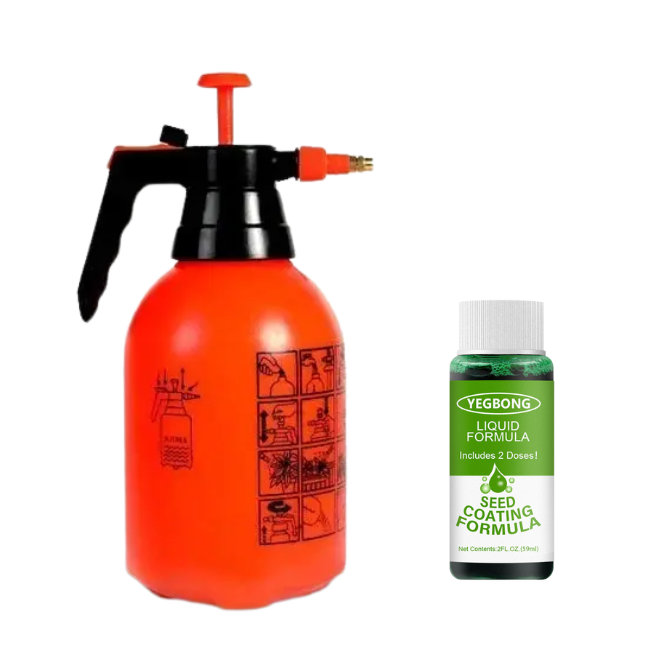 Grønn Gressvekst Spray | Spray din nye plen! | Luvikno