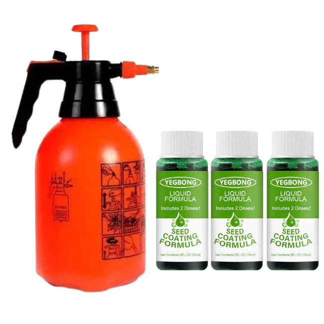 Grønn Gressvekst Spray | Spray din nye plen! | Luvikno