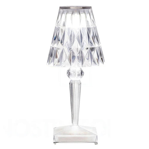 Acrylic Crystal Table Lamp – Kunstnerisk Design, Dimbar, Energisparende, Ideell for Stue eller Soverom | Luvikno