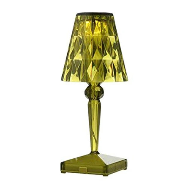 Acrylic Crystal Table Lamp – Kunstnerisk Design, Dimbar, Energisparende, Ideell for Stue eller Soverom | Luvikno