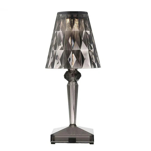 Acrylic Crystal Table Lamp – Kunstnerisk Design, Dimbar, Energisparende, Ideell for Stue eller Soverom | Luvikno