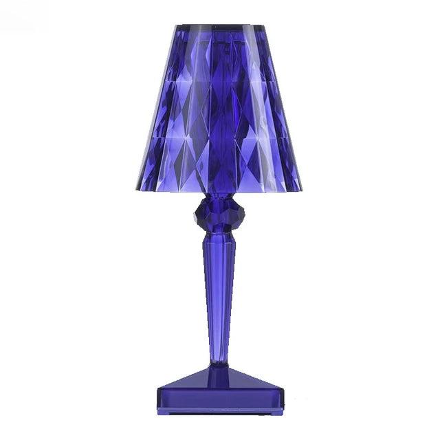 Acrylic Crystal Table Lamp – Kunstnerisk Design, Dimbar, Energisparende, Ideell for Stue eller Soverom | Luvikno