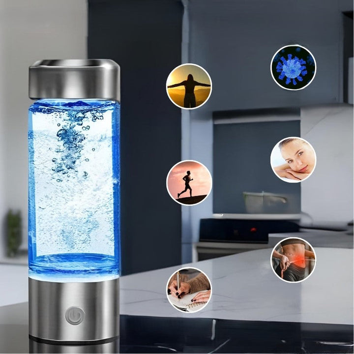 V2 Hydrogen Generator Vannflaske Luvikno