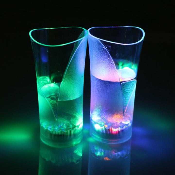 Valentine dag Luviknoinkende fargerik LED lys opp kopp glass | Luvikno