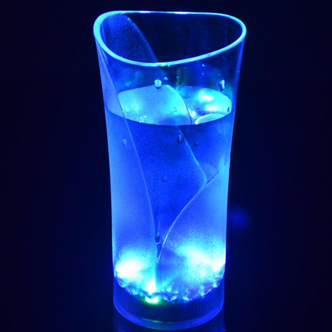 Valentine dag Luviknoinkende fargerik LED lys opp kopp glass | Luvikno
