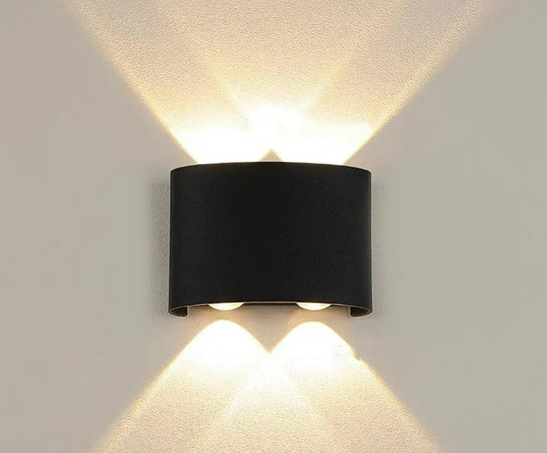 Veda - Utendørs LED Vegglampe | Luvikno