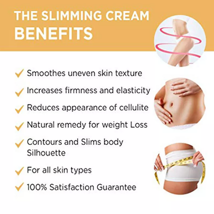 Ultimate shaping cream – booster fettforbrenning – reduserer cellulitter – 500 ml – veggklokke Luvikno