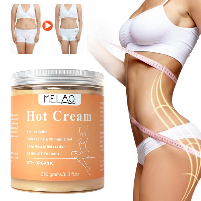 Ultimate shaping cream – booster fettforbrenning – reduserer cellulitter – 500 ml – veggklokke Luvikno