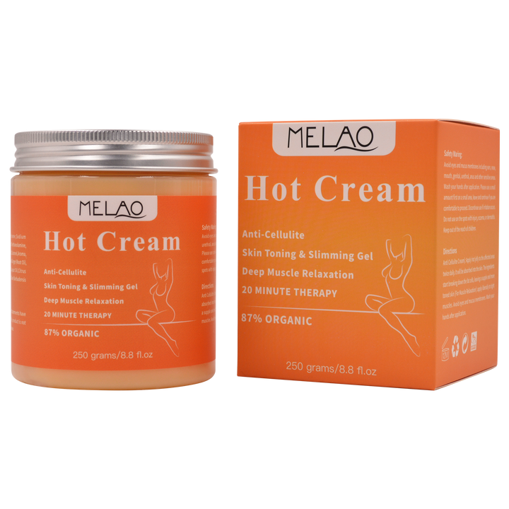 Ultimate shaping cream – booster fettforbrenning – reduserer cellulitter – 500 ml – veggklokke Luvikno