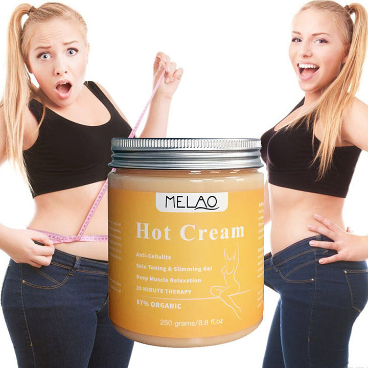 Ultimate shaping cream – booster fettforbrenning – reduserer cellulitter – 500 ml – veggklokke Luvikno